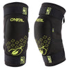 DIRT Knee Guard V.23 noir/jaune fluo