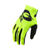 Matrix Stacked - Gants - Jaune fluo
