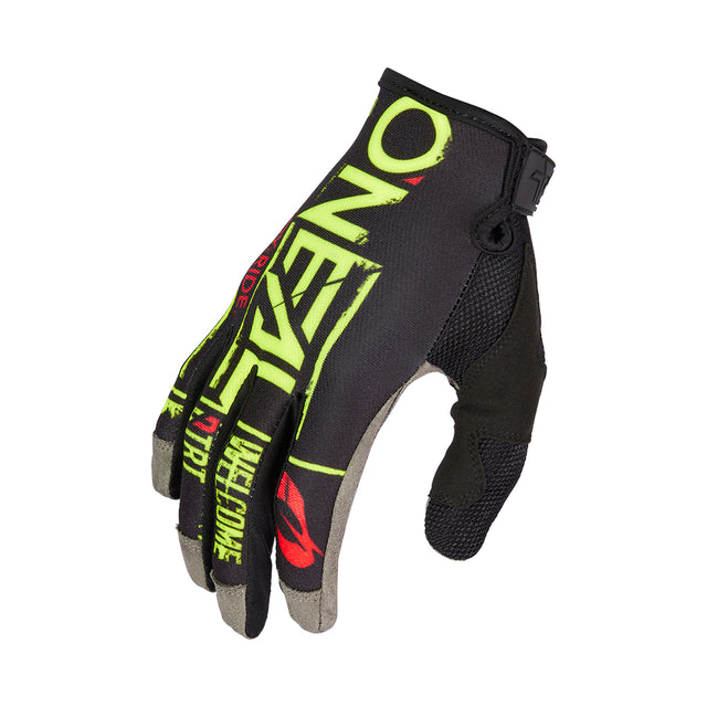 MAYHEM Handschuh ATTACK black/neon yellow