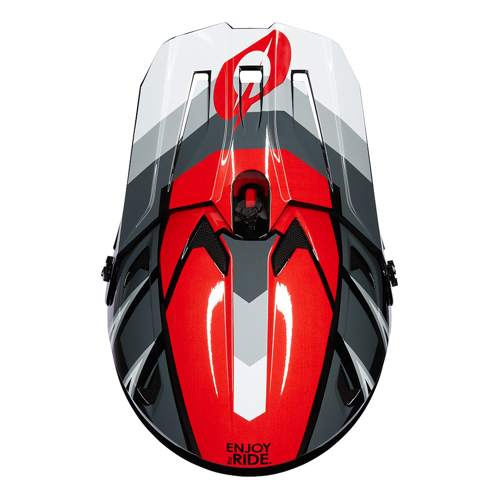 SONUS Helm SPLIT gray/red