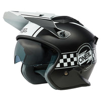 Casco VOLT CLEFT nero/bianco