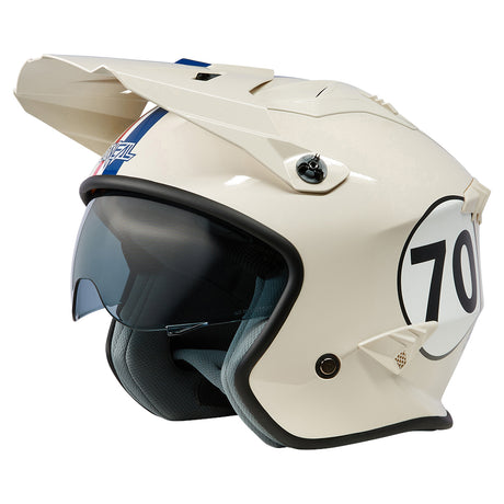 VOLT Helm HERBIE white/red/blue