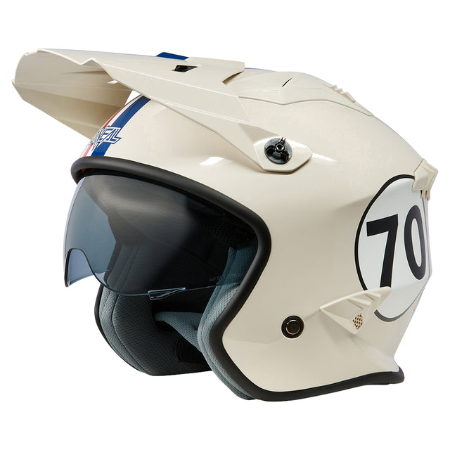 VOLT Helm HERBIE white/red/blue