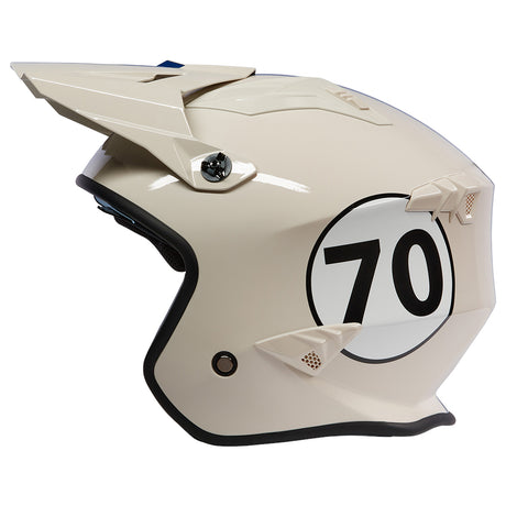 VOLT Helm HERBIE white/red/blue