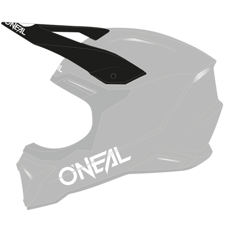 Visor 1SRS Helm SOLID black