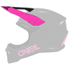 Visor 1SRS Helm SOLID black/pink