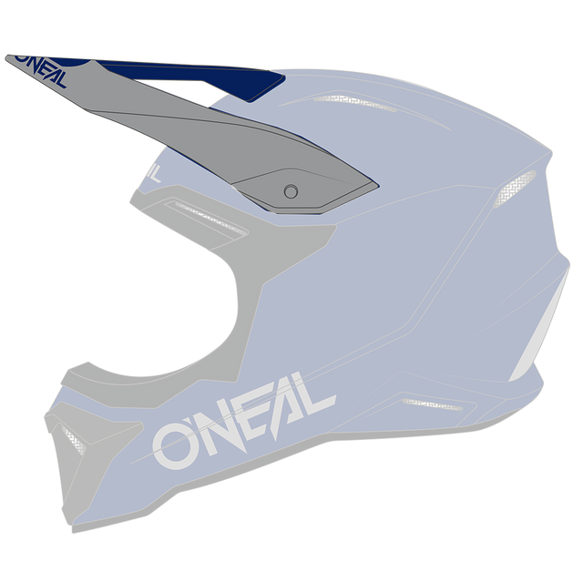 Visor 1SRS Helm SOLID blue