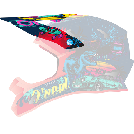 Visor 1SRS Youth Helm REX multi