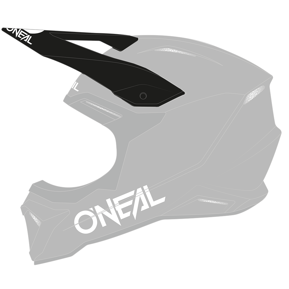 Visor 1SRS Youth Helm SOLID black