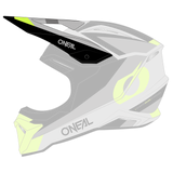 Visor 1SRS Youth Helm STREAM black/neon yellow