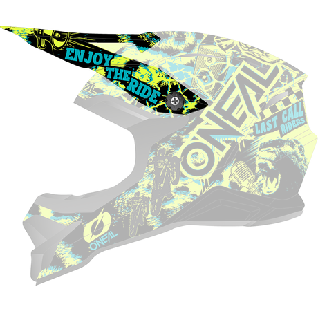 Visor 3SRS Helm ASSAULT black/neon yellow