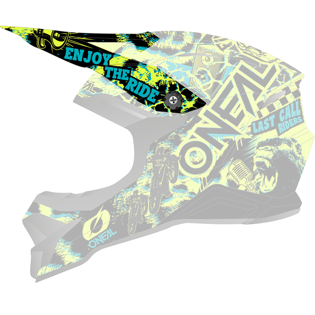 Visor 3SRS Helm ASSAULT black/neon yellow