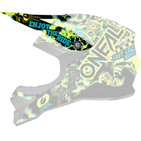 Visor 3SRS Helm ASSAULT black/neon yellow