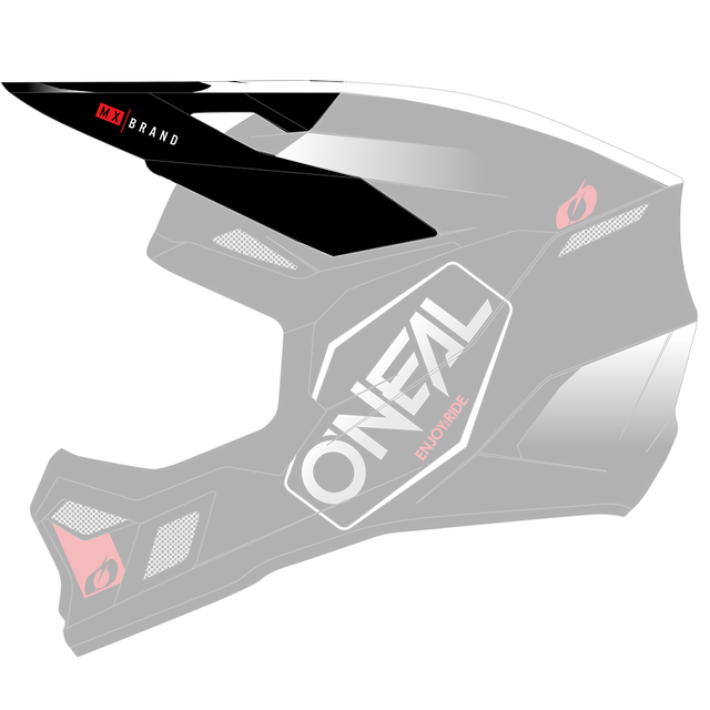 Visor 3SRS Helm HEXX black/white/red
