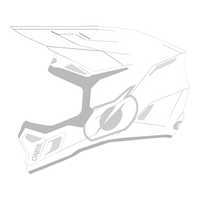 Visor 3SRS Helm SOLID white