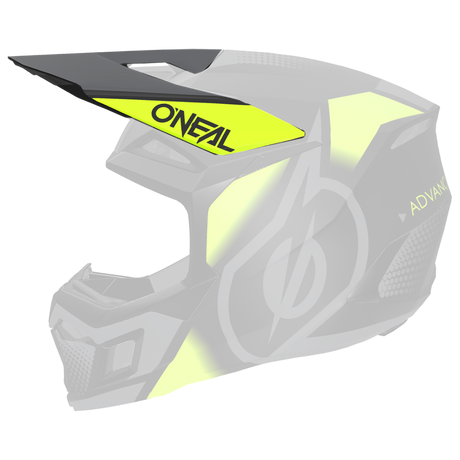 Visor 3SRS Helm VISION black/neon yellow/gray