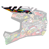 Visor 3SRS Youth Helm CRANK multi