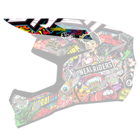Visor 3SRS Youth Helm CRANK multi