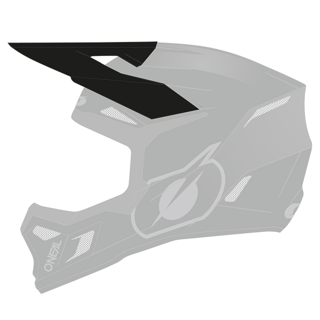 Visor 3SRS Youth Helm SOLID black