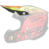 Visor 5SRS Polyacrylite Helm SCARZ black/red/yellow