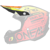 Visor 5SRS Polyacrylite Helm SCARZ black/red/yellow