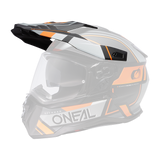 Visor D-SRS Helm SQUARE black/gray/orange