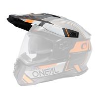 Visor D-SRS Helm SQUARE black/gray/orange