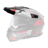 Visor D-SRS Helm SQUARE black/gray/red