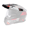 Visor D-SRS Helm SQUARE black/gray/red