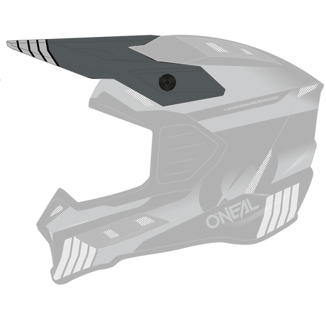 Visor EX-SRS Helm HITCH black/gray