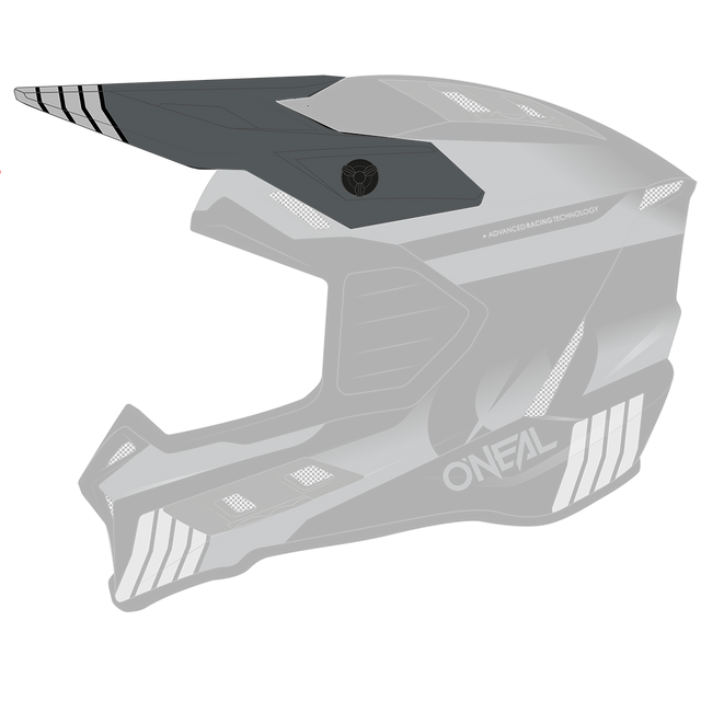 Visor EX-SRS Helm HITCH black/gray
