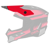 Visor EX-SRS Helm HITCH black/gray/red