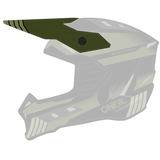 Visor EX-SRS Helm HITCH black/olive