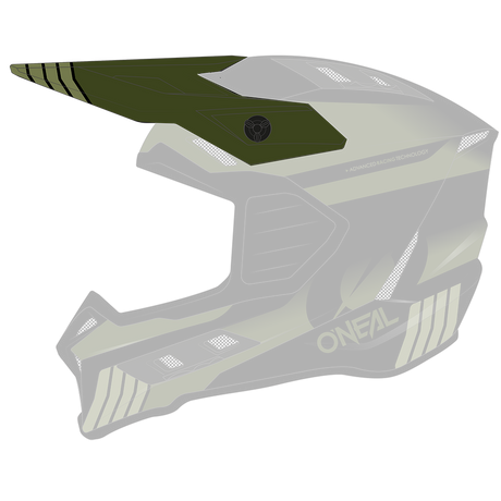 Visor EX-SRS Helm HITCH black/olive