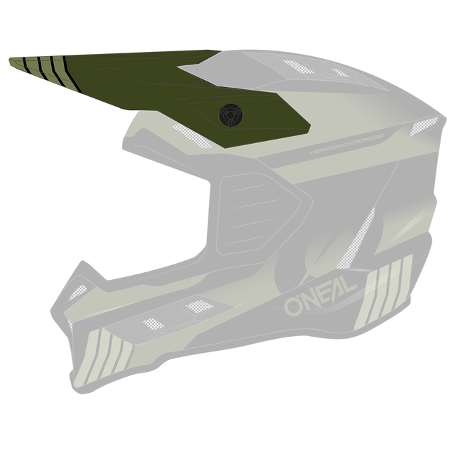 Visor EX-SRS Helm HITCH black/olive