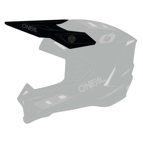 Visor EX-SRS Helm SOLID black