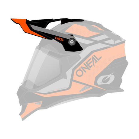 Visor SIERRA Helm R orange/black/gray
