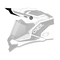 Visor SIERRA Helm R white/black/gray