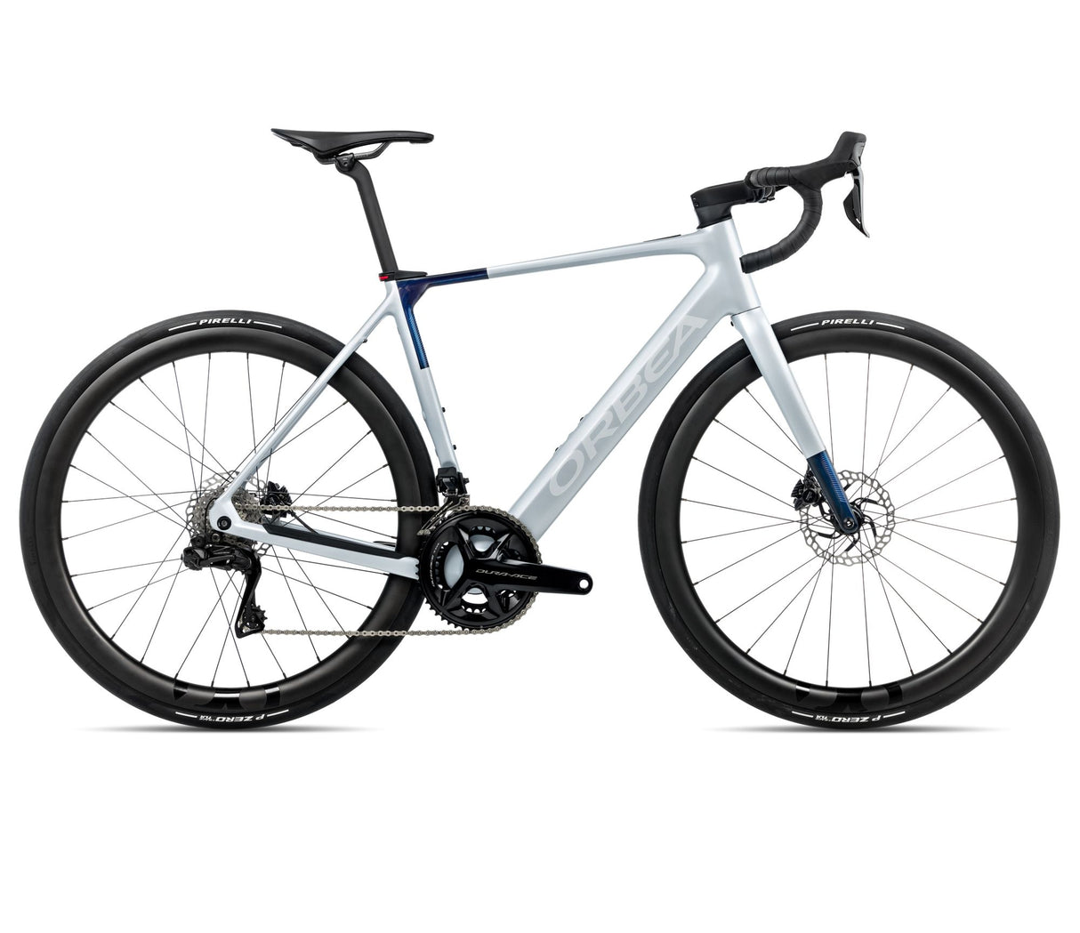 GAIN M10i - Halo Silver (Matt) - Blue Carbon View (Gloss)