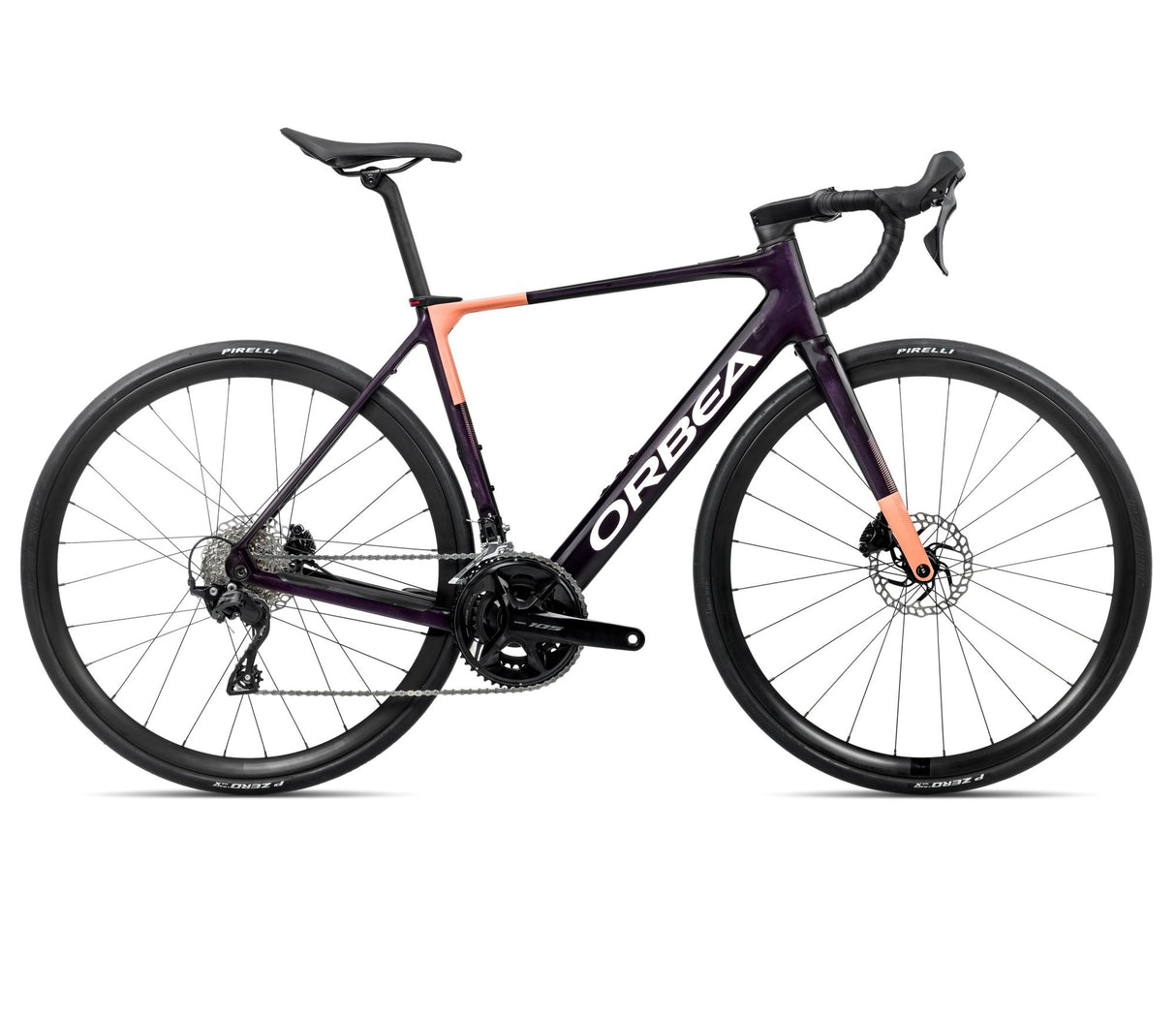 GAIN M30 - Fantasy Purple Carbon View (Gloss) - Orange Cloud (Matt)