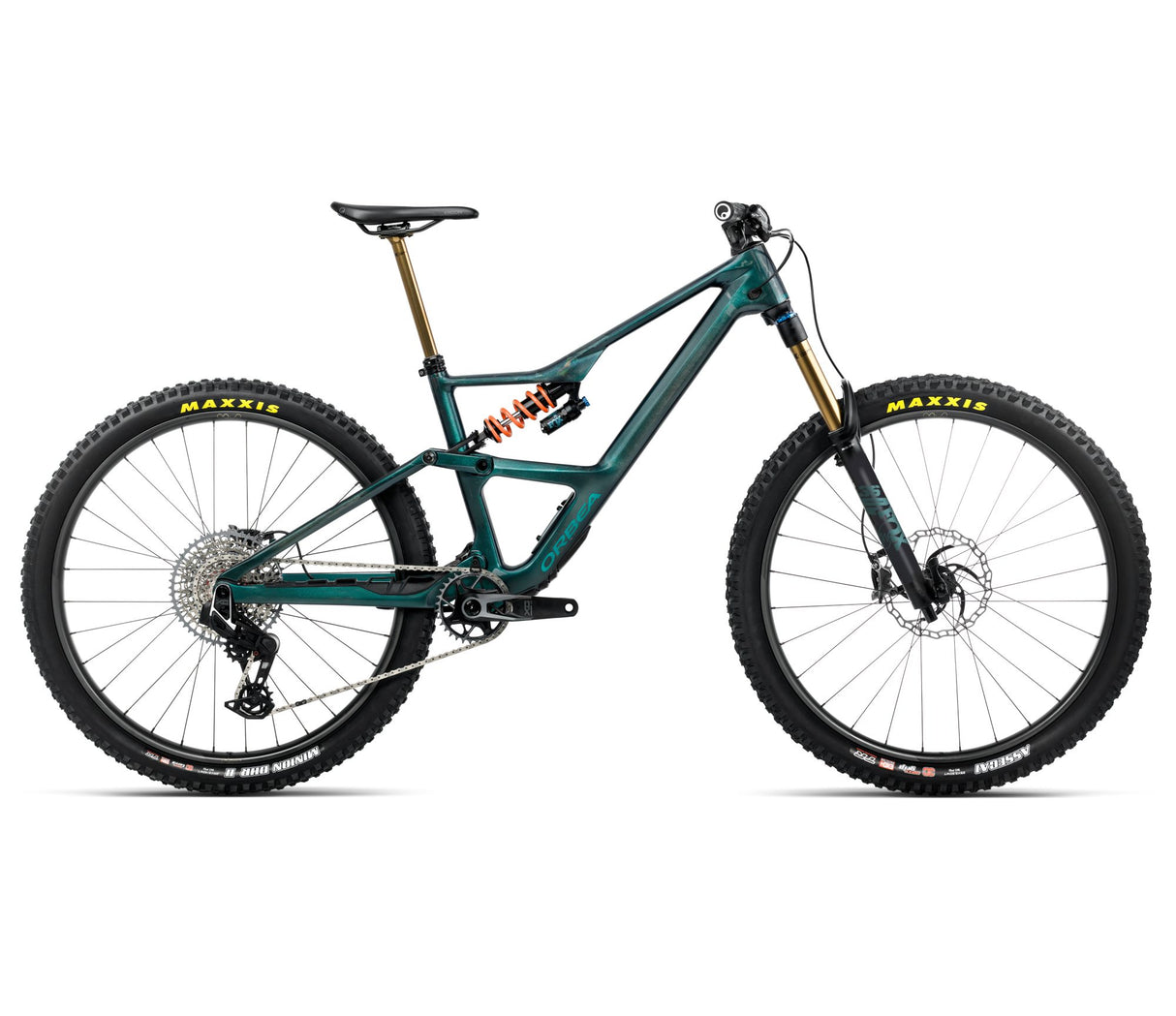 OCCAM LT M-TEAM - Escape Green - Carbon View Gloss