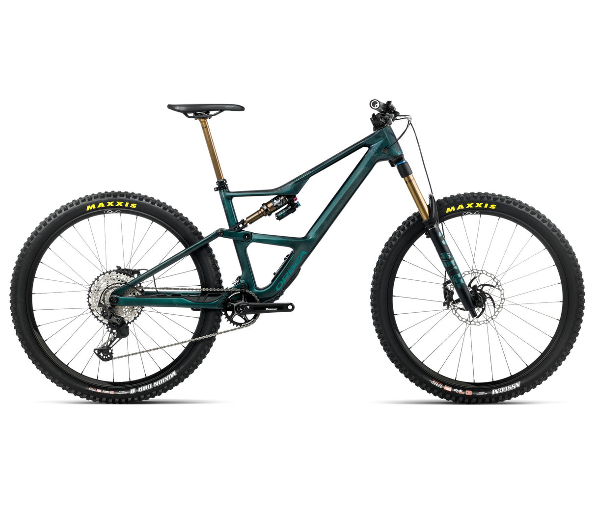 OCCAM LT M10 - Escape Green - Carbon View Gloss