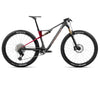 OIZ M-TEAM AXS - Diamond Carbon View (Matt) - Cherry Red (Gloss)