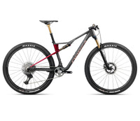 OIZ M-TEAM FACTORY - Diamond Carbon View (Matt) - Cherry Red (Gloss)