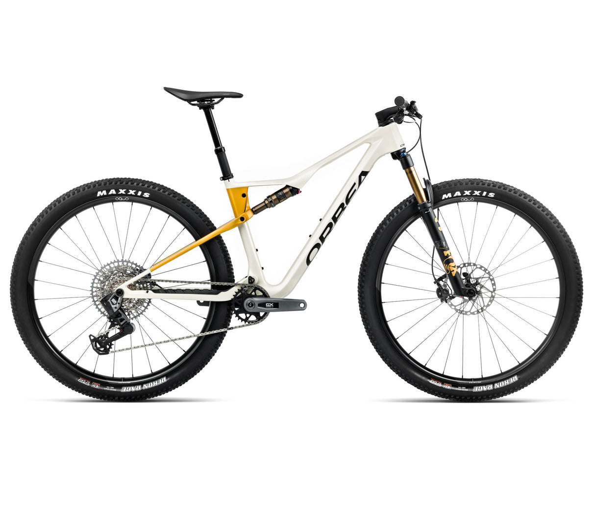 OIZ M10 AXS - Ivory White (Gloss) - Bumblebee Yellow (Matt)