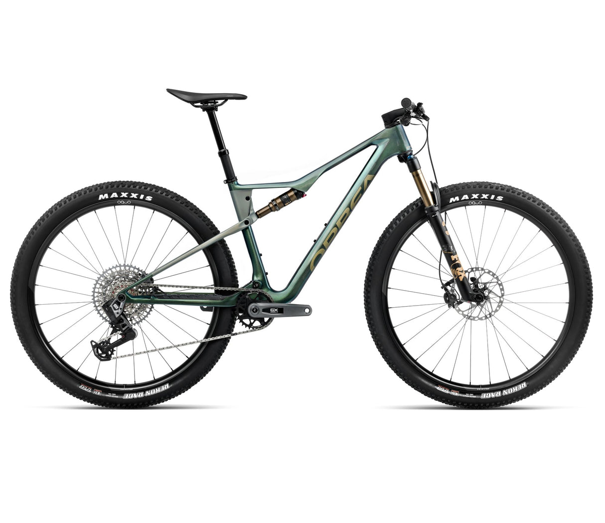 OIZ M10 AXS - Seaweed Carbon View (Gloss) - Spaceship Green (Matt)