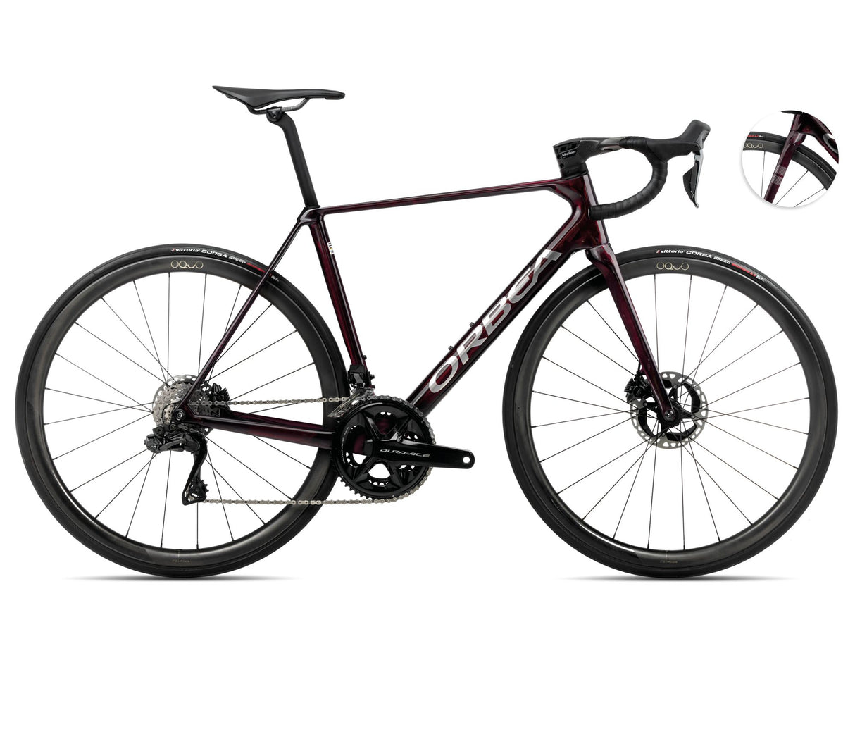 ORCA M10iLTD PWR - Wine Red Carbon View-Titanium (Gloss)