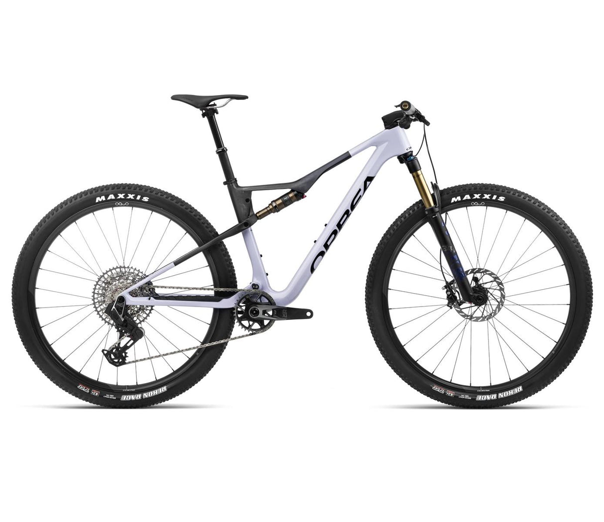 OIZ M - TEAM AXS Digital Lavender (Gloss) - Carbon Raw (Matt)