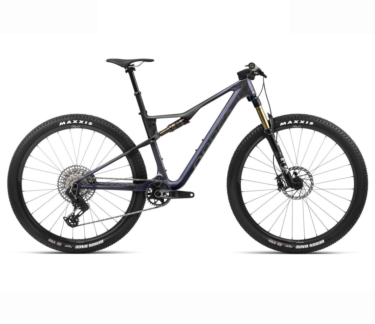 OIZ M - TEAM AXS Tanzanite Carbon View - Carbon Raw (Matt)