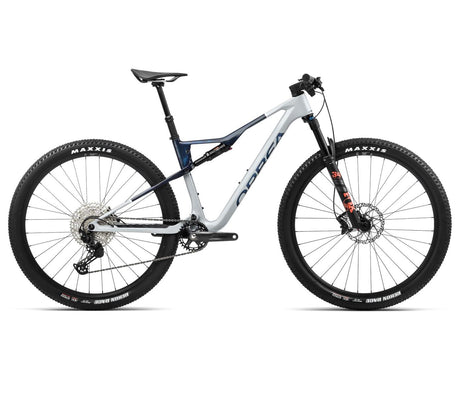 OIZ M30 Halo Silver - Blue Carbon View (Gloss)